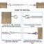 30m Garden Wire Cable Railing Fence Roll Kits PVC Coated Heavy Duty Carousel 8