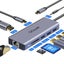 Multi Usb Hub Type c 3.0 Hdmi Vga Micro Sd Card Readers Rj45 Aux for Macbook ... Carousel 6