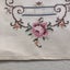 Vintage Hand Embroidered Floral Linen Placemats X2 Cross Stitch Cut Out Carousel 4