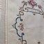 Vintage Hand Embroidered Floral Linen Placemats X2 Cross Stitch Cut Out Carousel 9