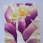 Vintage Japanese Silk Kimono Panel Hand Embroidered Floral Fabric Piece Carousel 4