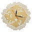 Precision-cutting Decorative Plywood Honeycomb Wall Clock Carousel 1