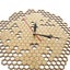 Precision-cutting Decorative Plywood Honeycomb Wall Clock Carousel 5