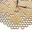 Precision-cutting Decorative Plywood Honeycomb Wall Clock Carousel 6