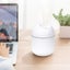 Portable Humidifier Mini Ultrasonic Air Purifier LED Lamp USB Carousel 4