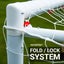 Q-Fold Match Folding Futsal 3m x2m uPVC Football Goal - perfect for the backyard Carousel 5