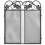 3-panel Fireplace Screen Iron Black Xaxbbp Carousel 4