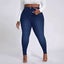 High Waist Plus Size Jeans Stretch Skinny Denim Pencil Pants Carousel 1