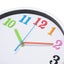 Colorful Kids Wall Clock Carousel 7