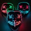 Cosmask Halloween Neon Mask Mixed Color Led Mask Masquerade Party Carousel 4