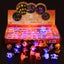 10pcs Random Color Halloween LED Ring Birthday Favor Glowing Cartoon Carousel 5