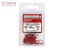 Wasabi Tackle Red Suicide Hooks 7/0 Qty 3 Carousel 3
