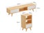 Ochre 3-Piece Scandi-Style Entertainment Unit Set Carousel 5