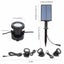 Garden Solar Light Outdoor RGB LED Spotlight Lights 3 Lamp Heads 2004051 Carousel 3