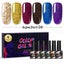 6pcs Gel Nail Polish ManicureUV Soak Off Nail Art Color Kit I1456FT0 Carousel 1