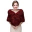 Fur Cape Jacket Shawl Wrap Shrug Womens Clothing Size 18 I0457RD0 Carousel 1