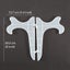 Silicone Plate Display Holder Resin Casting Molds Epoxy Resin Mould I0951WT0 Carousel 10
