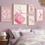 Pink Cream Ace Card Lucky You Aesthetic Y2k Wall Art Canvas Painting Carousel 4