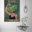 Pot Head Weed Girl Mental Health Awareness Poster Be Kind To Your Carousel 4