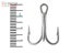 Mustad 9430-DS Treble Hooks 1 Qty 1 Carousel 3