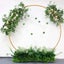 Round Backdrop Stand Metal Round Wedding Arch 6.56FT Carousel 5