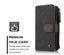 HTC 10 Case Retro leather case multi cards cash pocket & zip Carousel 4