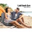 Artiss Floor Lounge Sofa Camping Portable Recliner Beach Chair Folding Outdoor Carousel 4