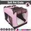 Dog Travel Cage Dog Collapsible Soft Travel Crate Carousel 2