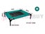 Heavy Duty Pet Dog Bed Trampoline Hammock Canvas *76x61x18cm* BLACK Carousel 7