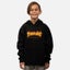 Thrasher Flame Youth Hood - Black Carousel 1