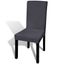 Straight Stretchable Chair Cover 6 Pcs Anthracite Otoaxx Carousel 5