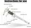 Vernier Caliper LCD 150mm 3611402 Carousel 7