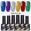 Nail Gel Polish Set 6 Bottles Manicure UV Soak Off Color Coat Gels I1456FS0 Carousel 1