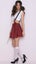Sexy Lingerie School Girl Costume Size 8 A0664RD0 Carousel 3