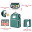 Baby Cot Travel Bassinet Nappy Bag Backpack E0414GN0 Carousel 14