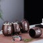 Mini Ceramic Travel Tea Caddy Can Set Teacup One Dual Purpose Sugar Carousel 3