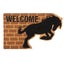 Coir Door Mat Farm Stables Horse Welcome Friesian Carousel 1