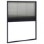 Plisse Insect Screen for Windows Aluminium Anthracite 60x80 Cm Oanllt Carousel 7