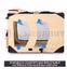 Dog Travel Cage Collapsible Soft Dog Travel Crate Pet Cage Carrier 49x35x35 Carousel 11