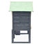 Rabbit Hutch Grey and White Solid Firwood Oibnlk Carousel 4
