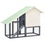Rabbit Hutch Grey and White Solid Firwood Oibnlk Carousel 5