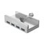 Desktop USB Hub 3.0 Clamp Design for Desk, Fast Transfer USB Hub Carousel 3