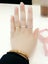 Rose Gold Brush Finish Titanium Stainless Steel Wedding Engagement Ring- New Carousel 10