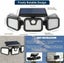 2 x Solar Wall Lights Wall Security Flood Lamp 2004028 Carousel 14