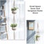 5pcs Macrame Plant Hanger Cotton Rope Hanging Planter Baskets I1742BG0 Carousel 6