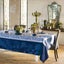 Garnier-Thiebaut Hortensias Blue Tablecloth 175x175cm Carousel 1