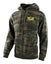 TROY LEE DESIGNS SPEED LOGO ZIP-UP HOODIE CAMO GREEN Carousel 1