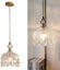 Modern Industrial Vintage Pendant Lamp, Crystal Glass Hanging Light Carousel 8