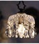 Modern Industrial Vintage Pendant Lamp, Crystal Glass Hanging Light Carousel 3