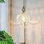 Modern Industrial Vintage Pendant Lamp, Crystal Glass Hanging Light Carousel 11